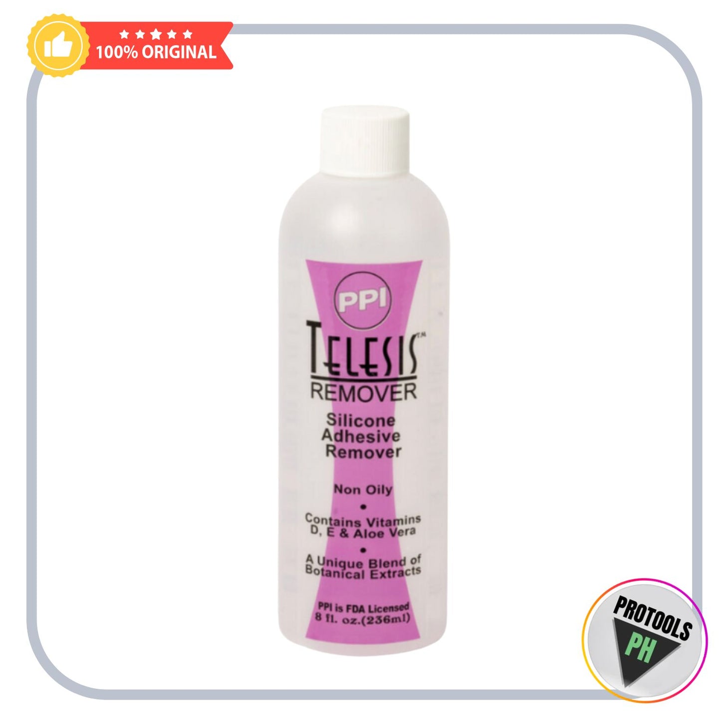 PPI PREMIERE PRODUCTS INC. Telesis Silicone Adhesive Remover, 8oz