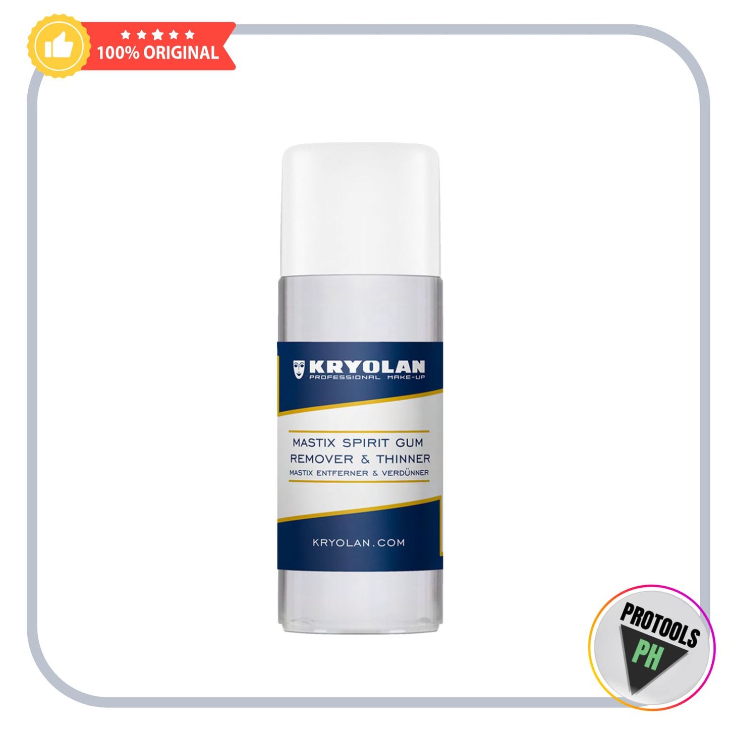 Kryolan Spirit Gum Remover and Thinner- 50 mL