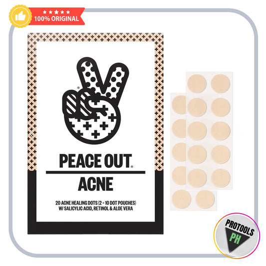 Peace Out  Salicylic Acid & Hydrocolloid Acne Healing Pimple Patches - 20 DOTS