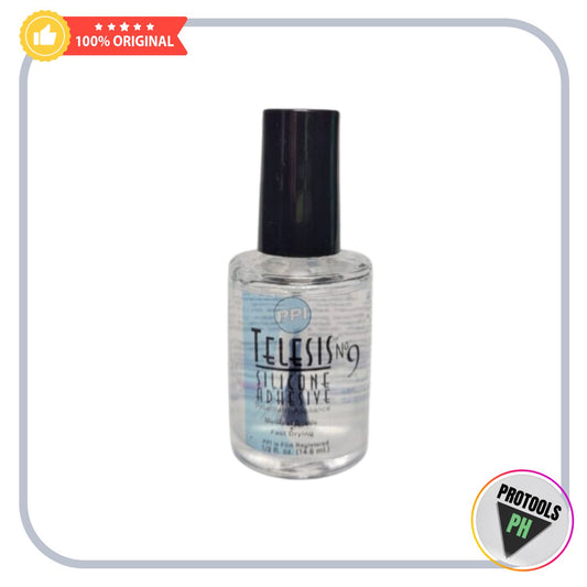 PPI PREMIERE PRODUCTS INC. Telesis 9 Silicone Adhesive, Brush On -15 mL
