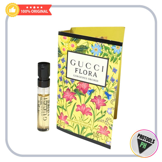 Flora Gorgeous Orchid Eau de Parfum with Vanilla vial