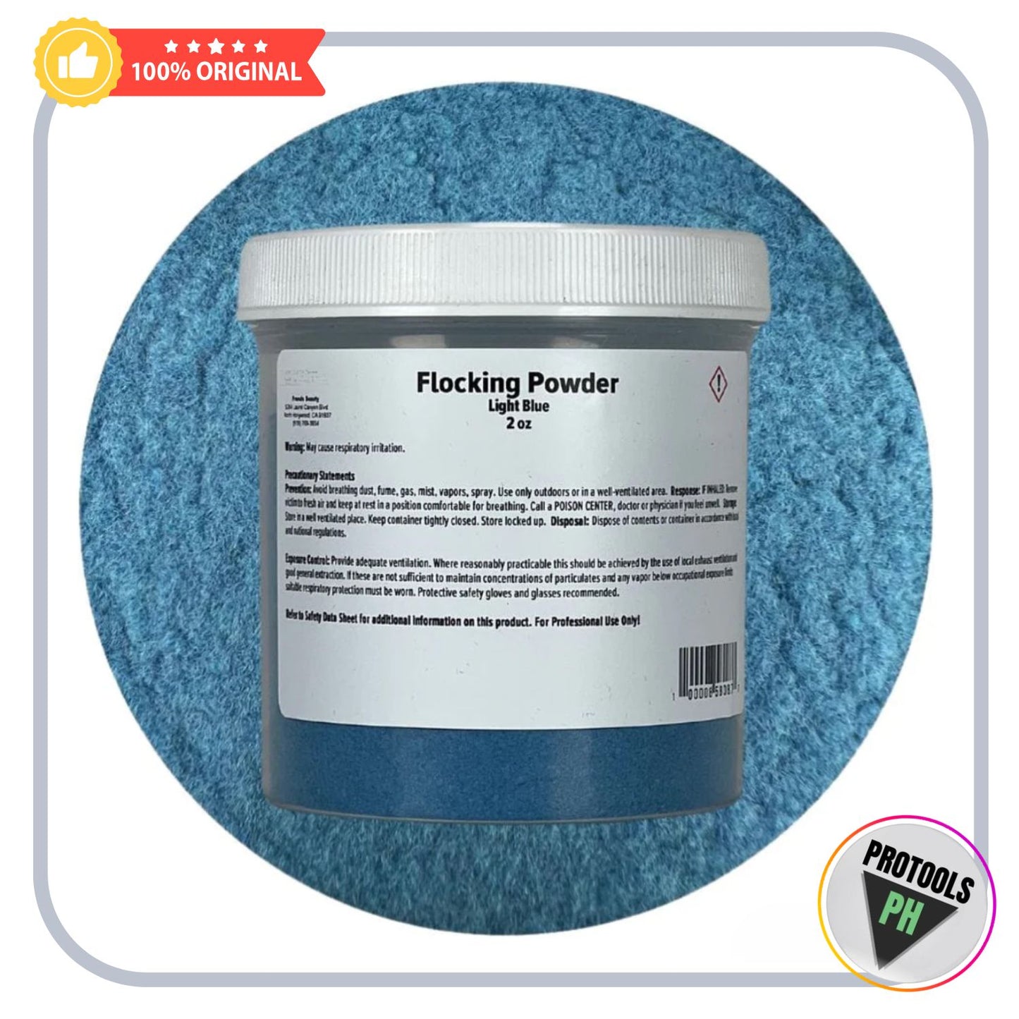 Flocking Powder 2oz - Light Blue