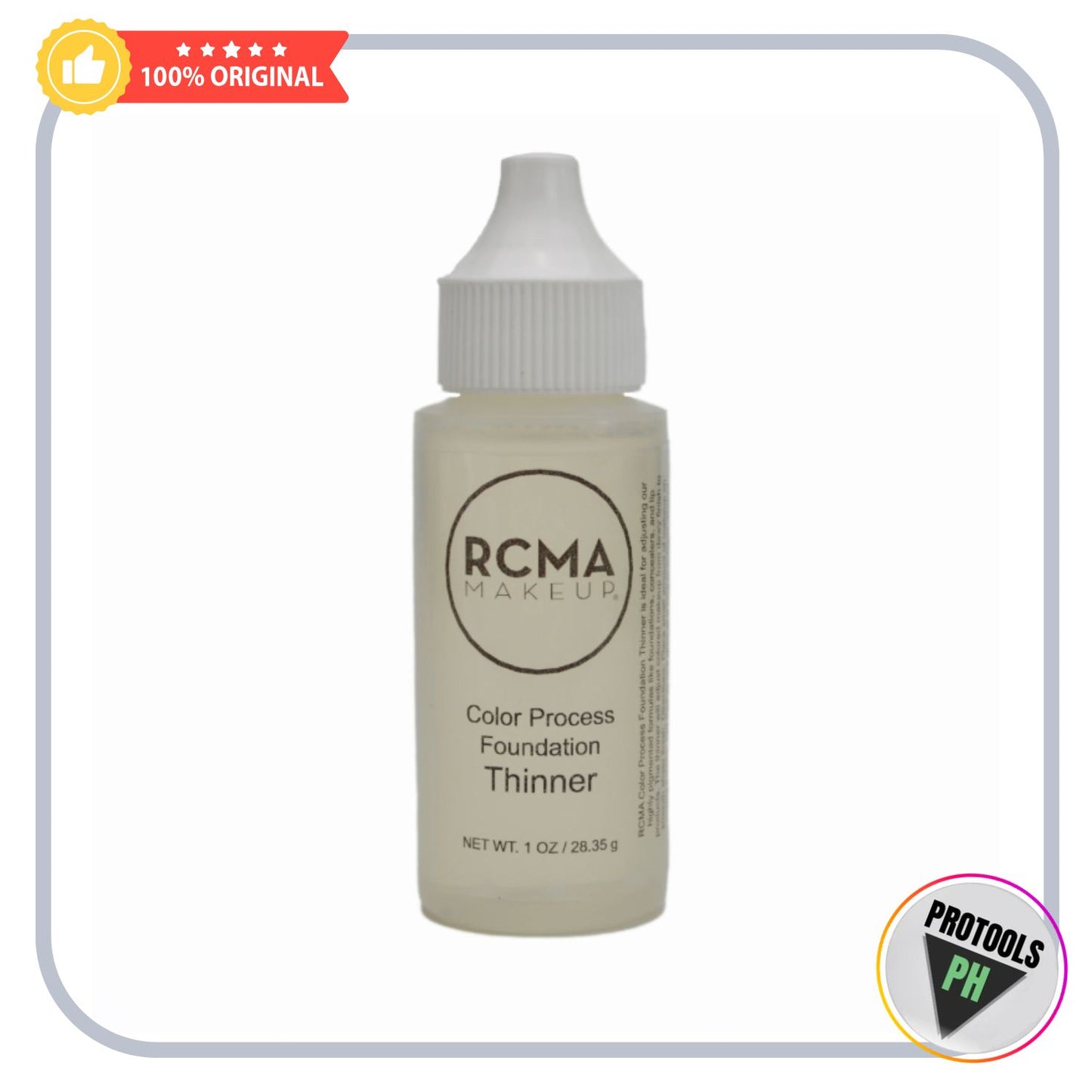 RCMA Color process Foundation Thinner 1 oz / 30 mL