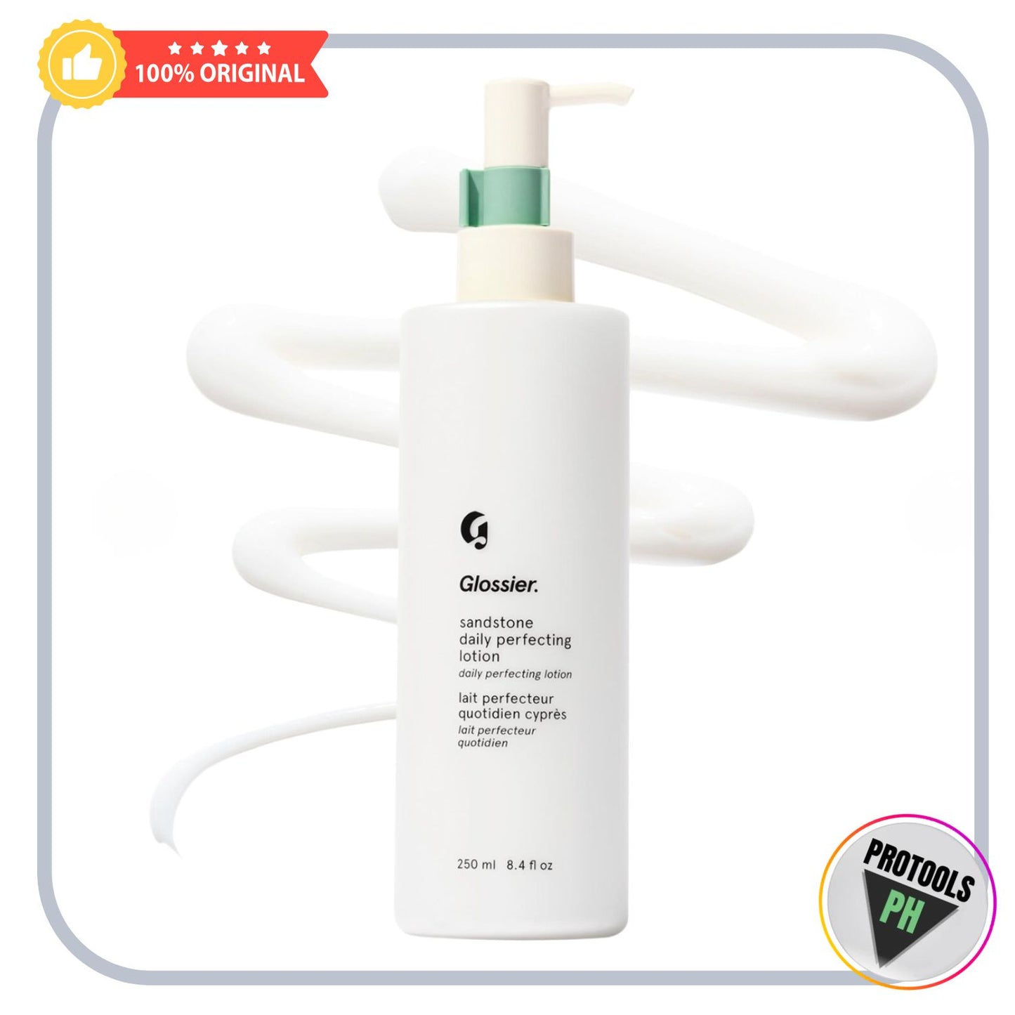 Glossier Daily Perfecting Nourishing Lotion - Sandstone - 8.4 oz/250 mL