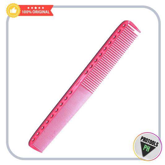 Y.S. Park 335 Fine Cutting Comb (Extra Long), Pink