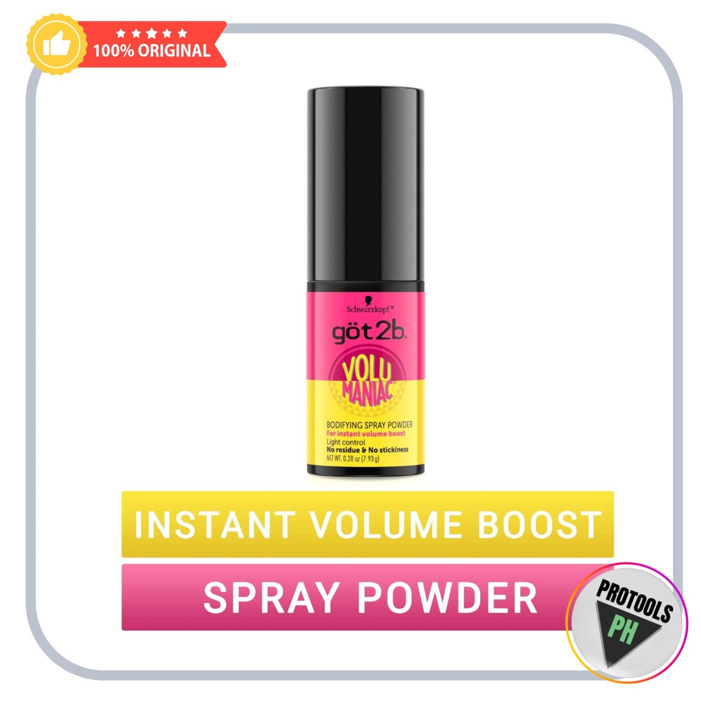 Got2b Volumaniac Spray Powder, 0.28 oz