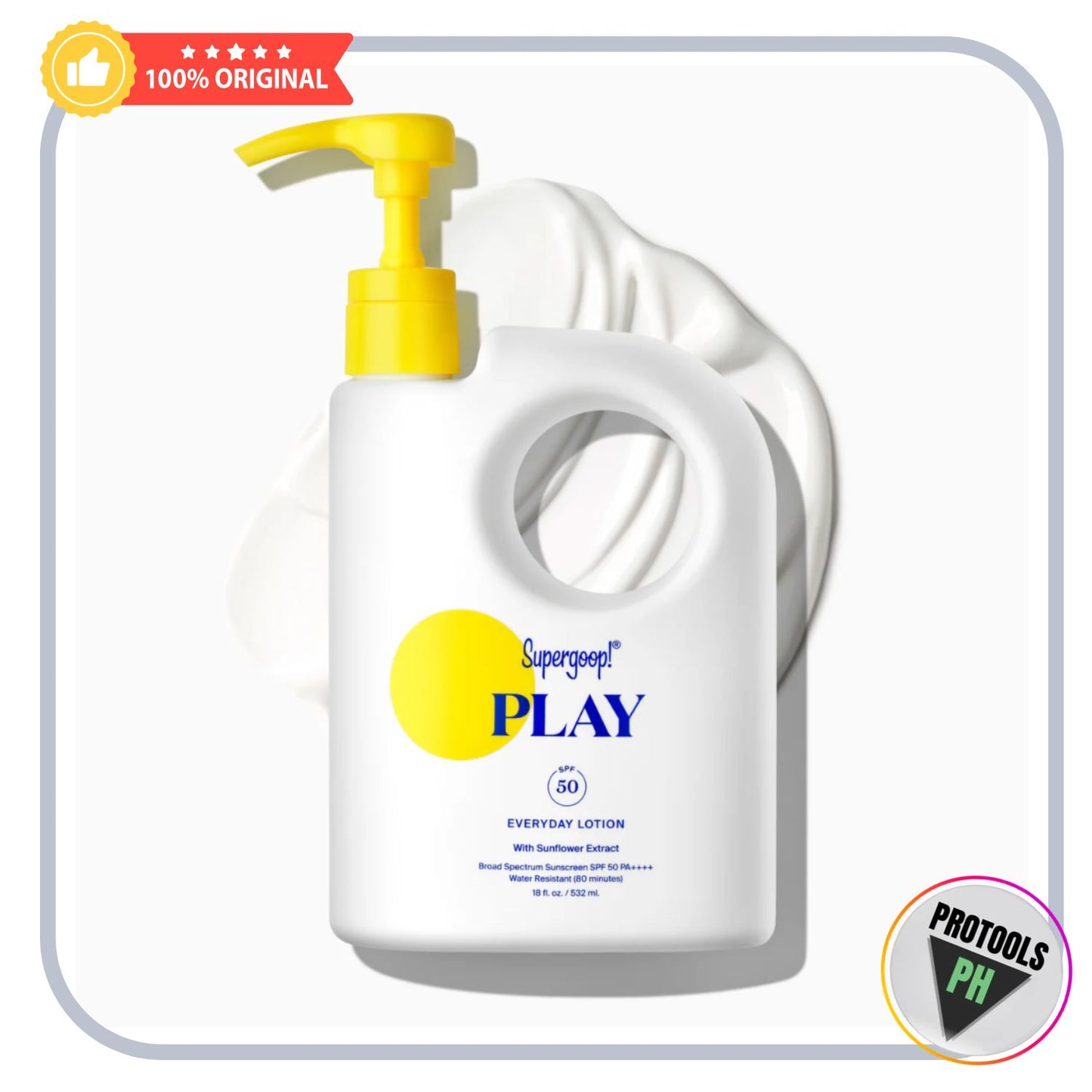 Supergoop! PLAY Everyday Lotion SPF 50 ( 18oz / 532 mL)