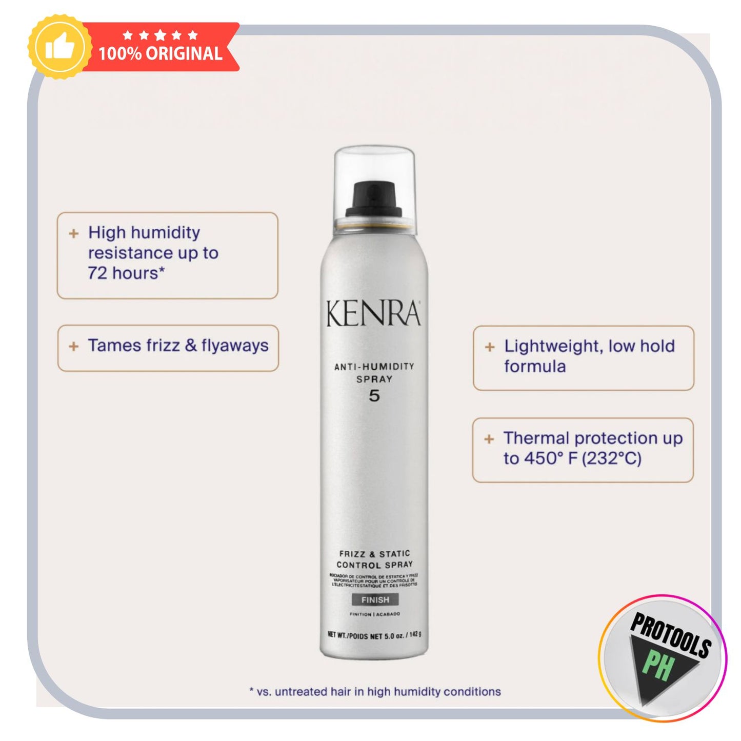 Kenra Anti-Humidity Spray 5 - 5 oz / 142g