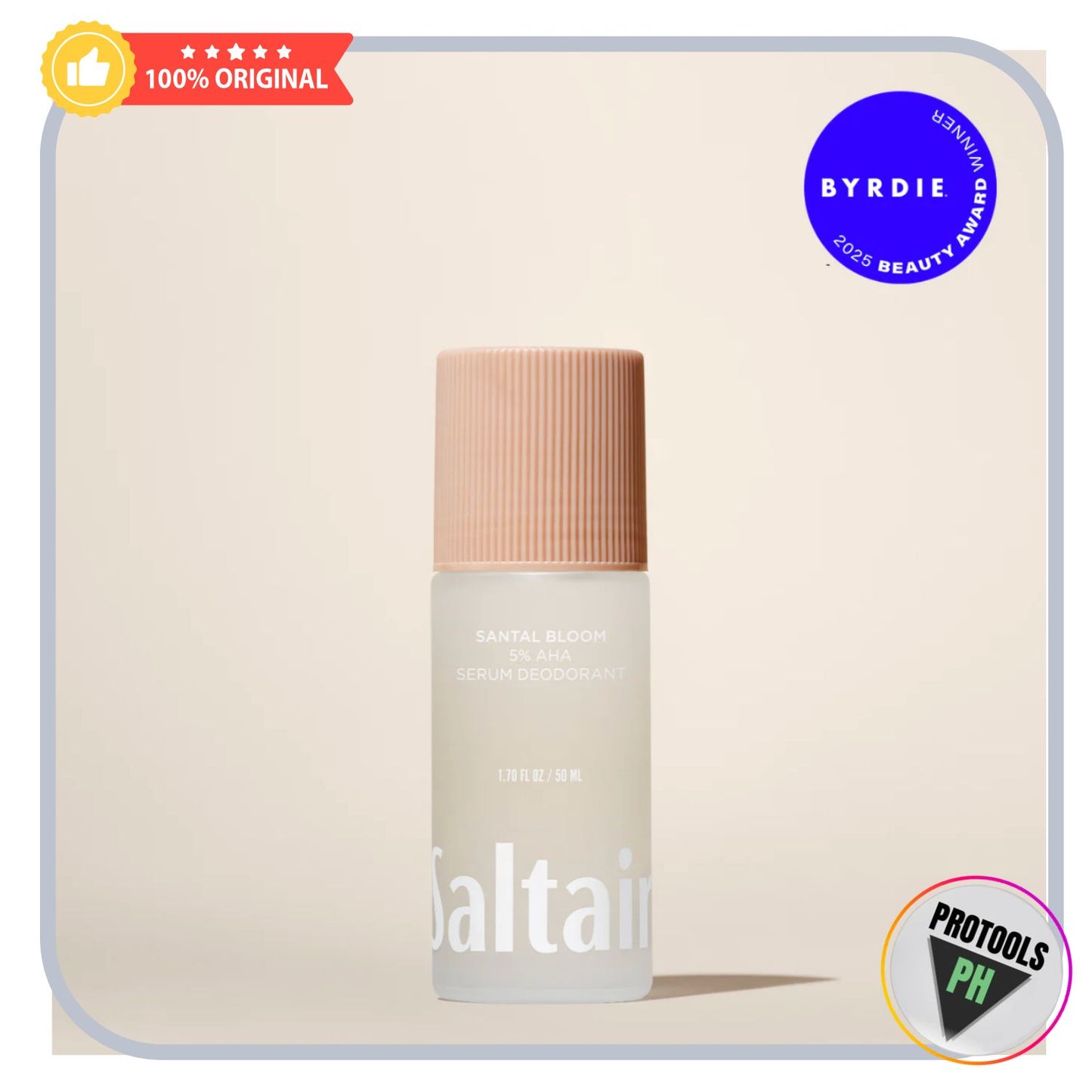 SALTAIR Santal Bloom 5% AHA Serum Deodorant