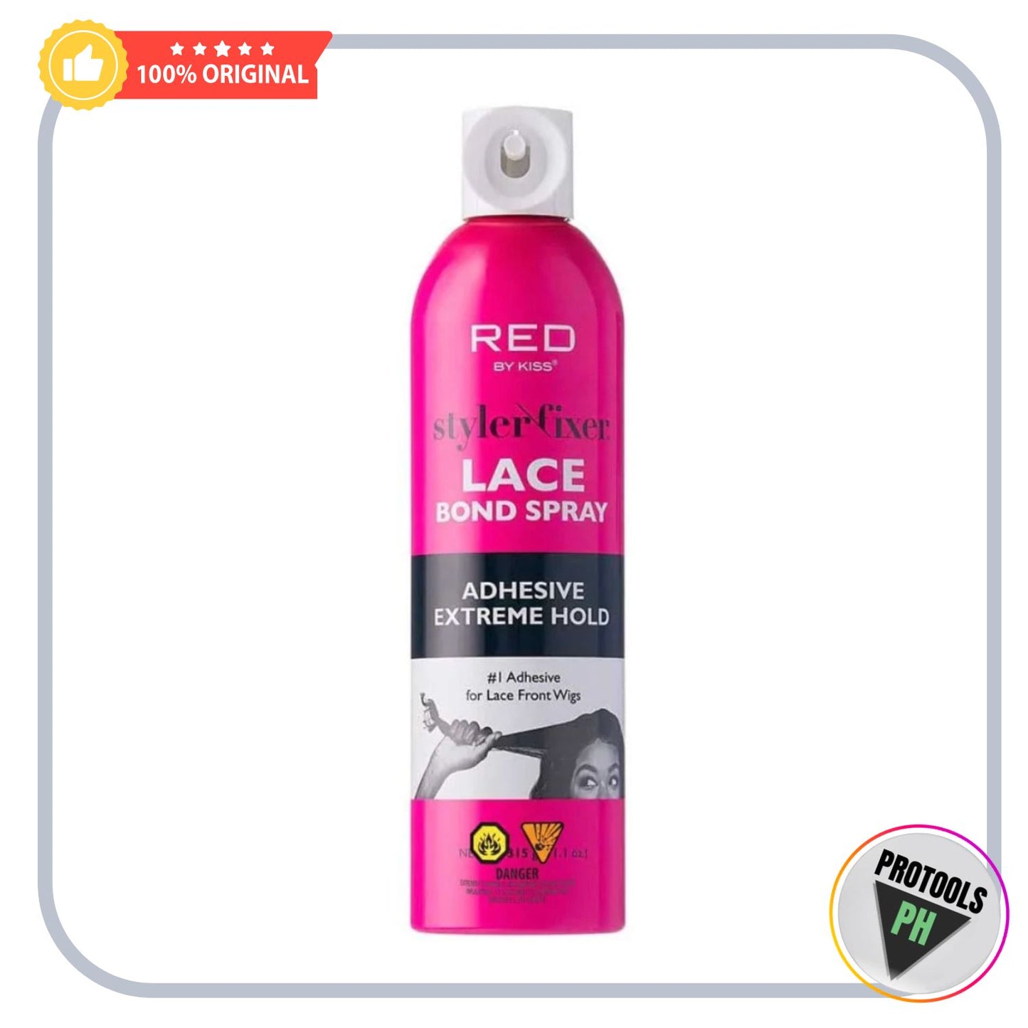 Red By Kiss Styler Fixer Lace Bond Spray