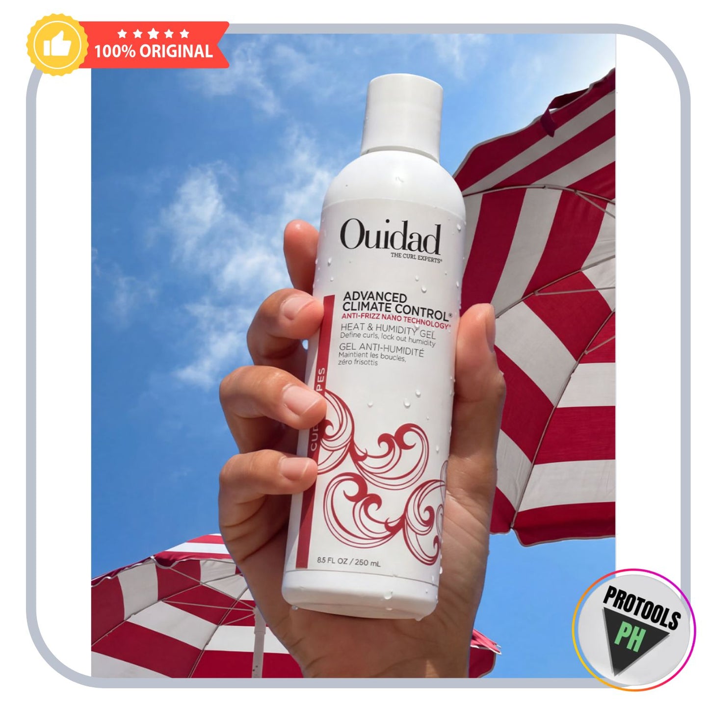 Ouidad Advanced Climate Control Heat & Humidity Gel - 8.5 oz / 250 mL
