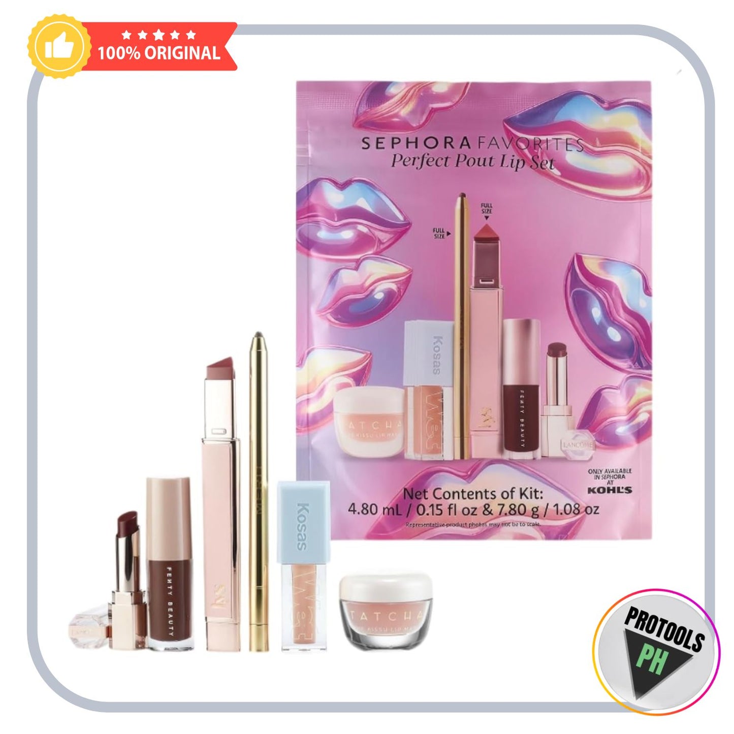 S Favorites Perfect Pout 6-Piece Lip Set