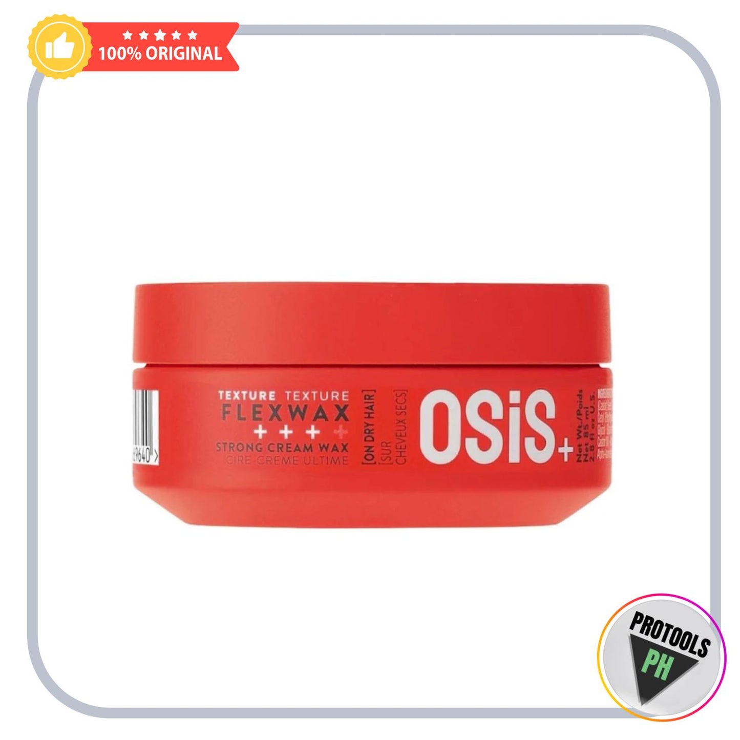 OSiS+ Flexwax - Ultra Strong Cream Wax for Creative Styling & Natural Shine