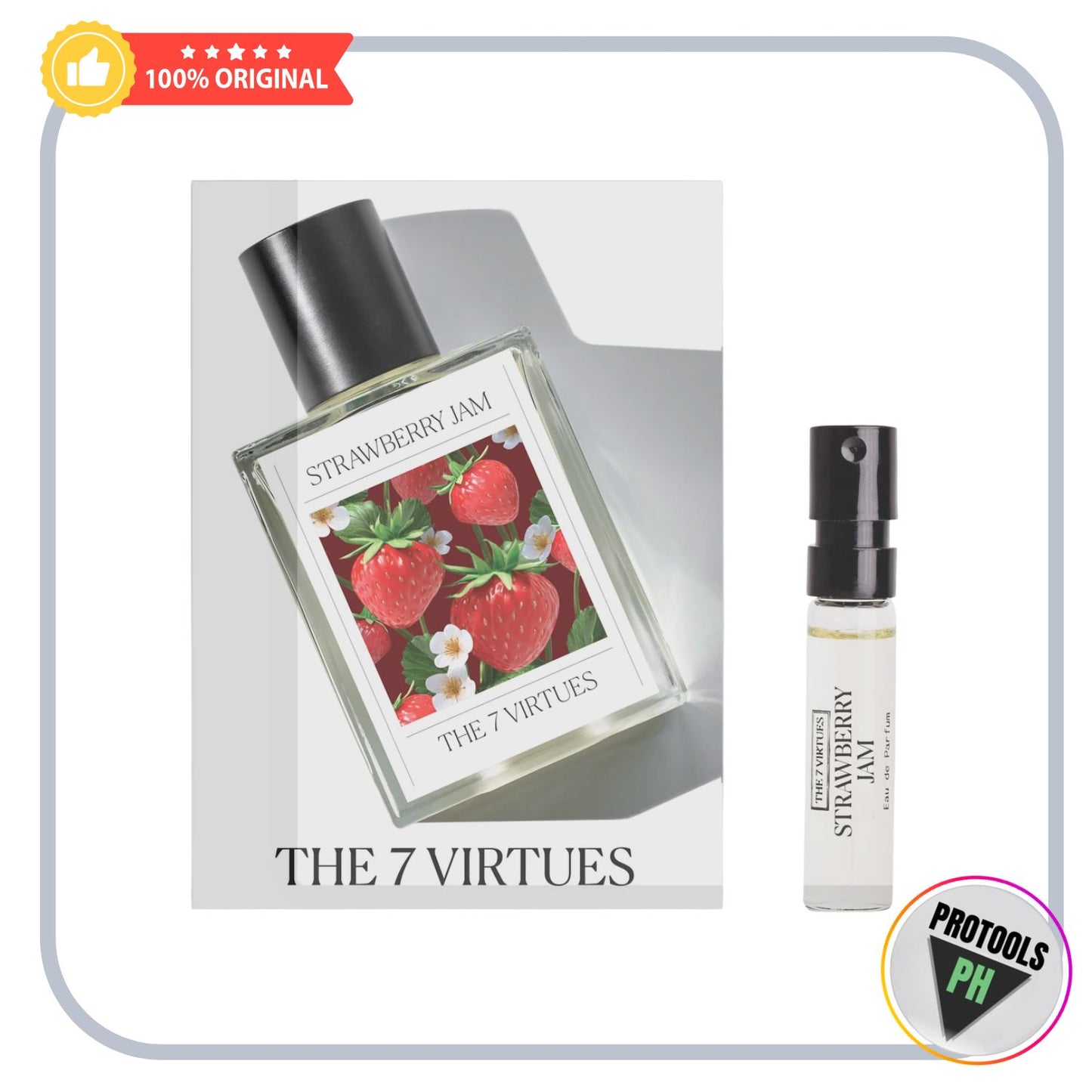 The 7 Virtues  Strawberry Jam Eau de Parfum with Vanilla Marshmallow Vial