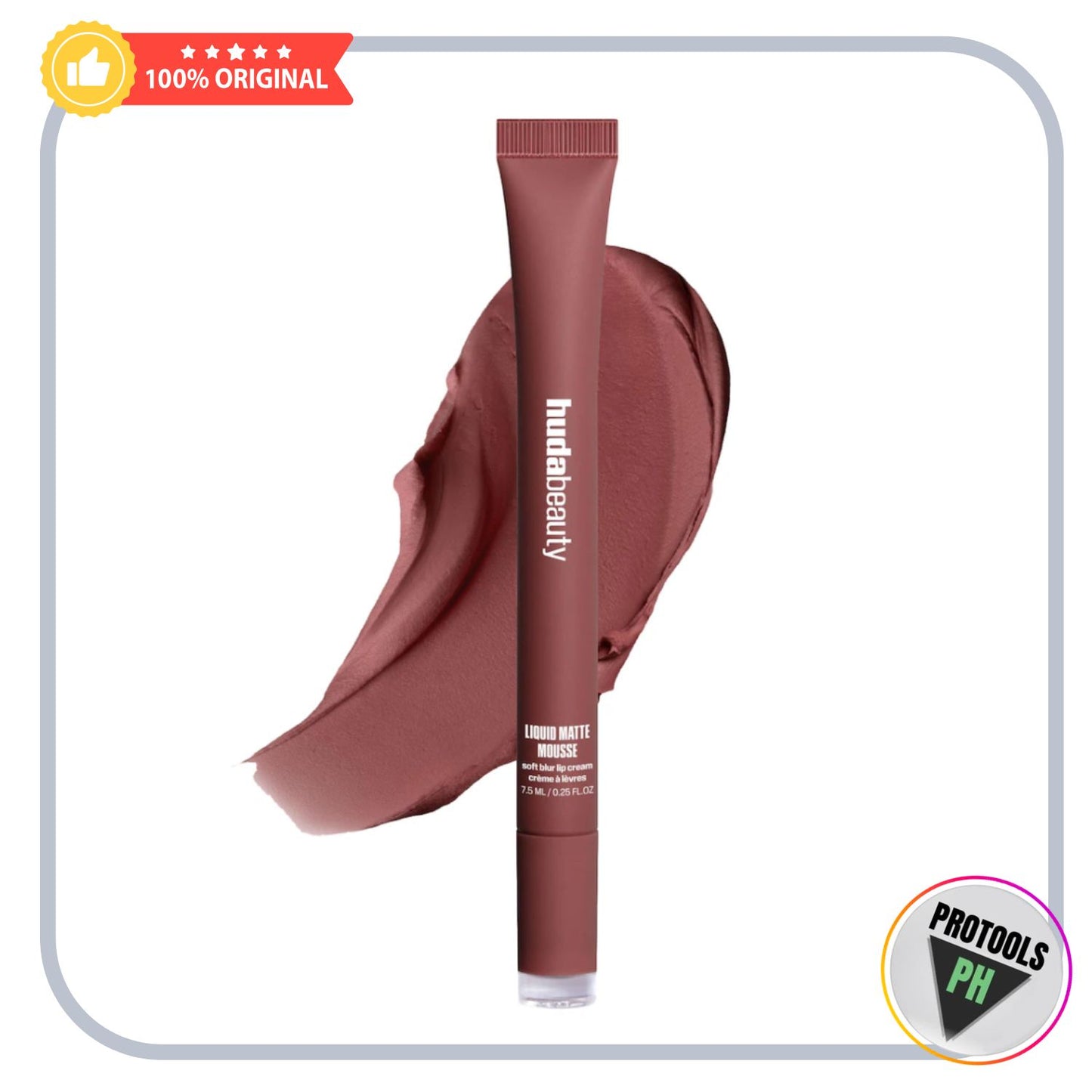 Liquid Matte Mousse Soft Blur Lip Cream - Berry Brown