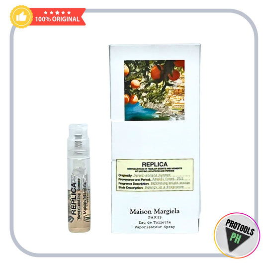 REPLICA Never-ending Summer Eau de Toilette with Orange and Spritz Accord vial