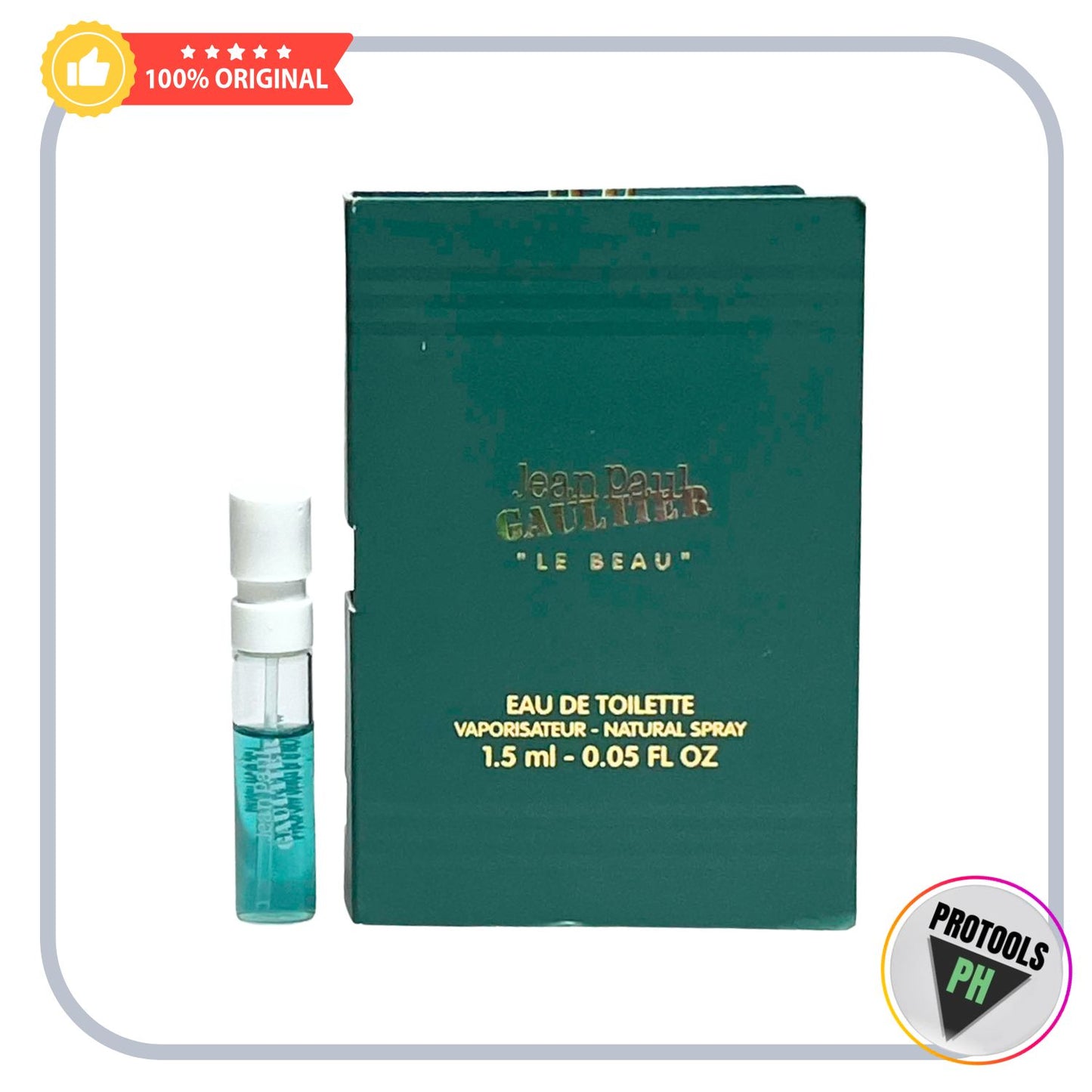 JEANPAUL GAULTIER (LE BEAU) EAU DE TOILETTE VAPORISATEUR-NATURAL SPRAY 1.5ml