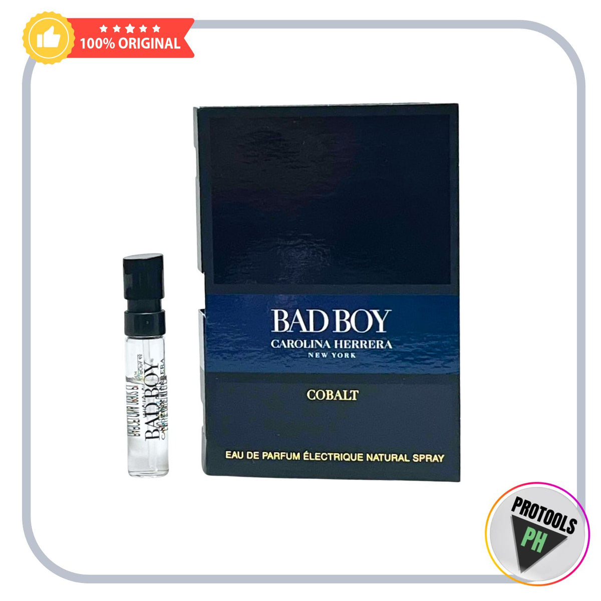 Carolina Herrera  Bad Boy Cobalt Eau de Parfum Vial