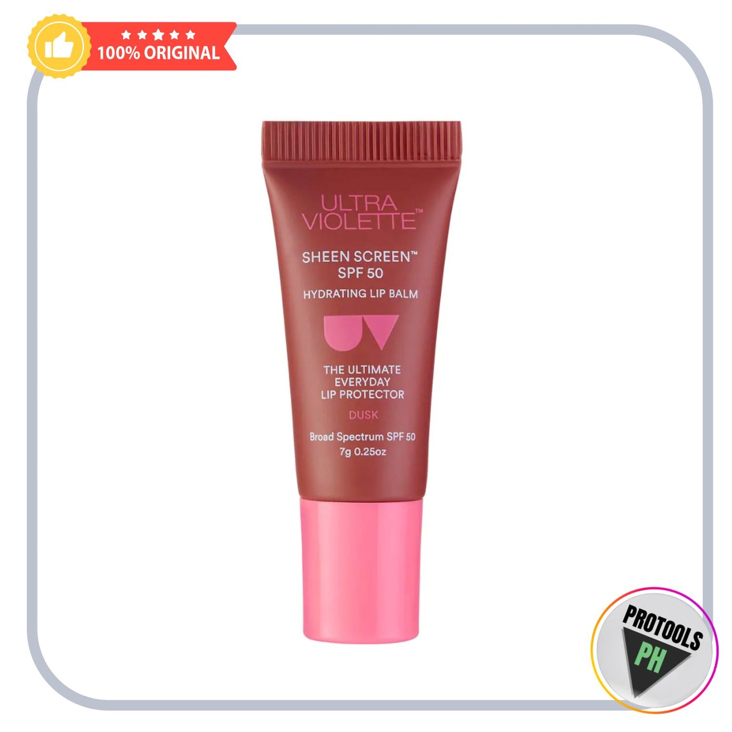 Ultra Violette  Sheen Screen SPF 50 Hydrating Sunscreen Lip Balm - DUSK (mini