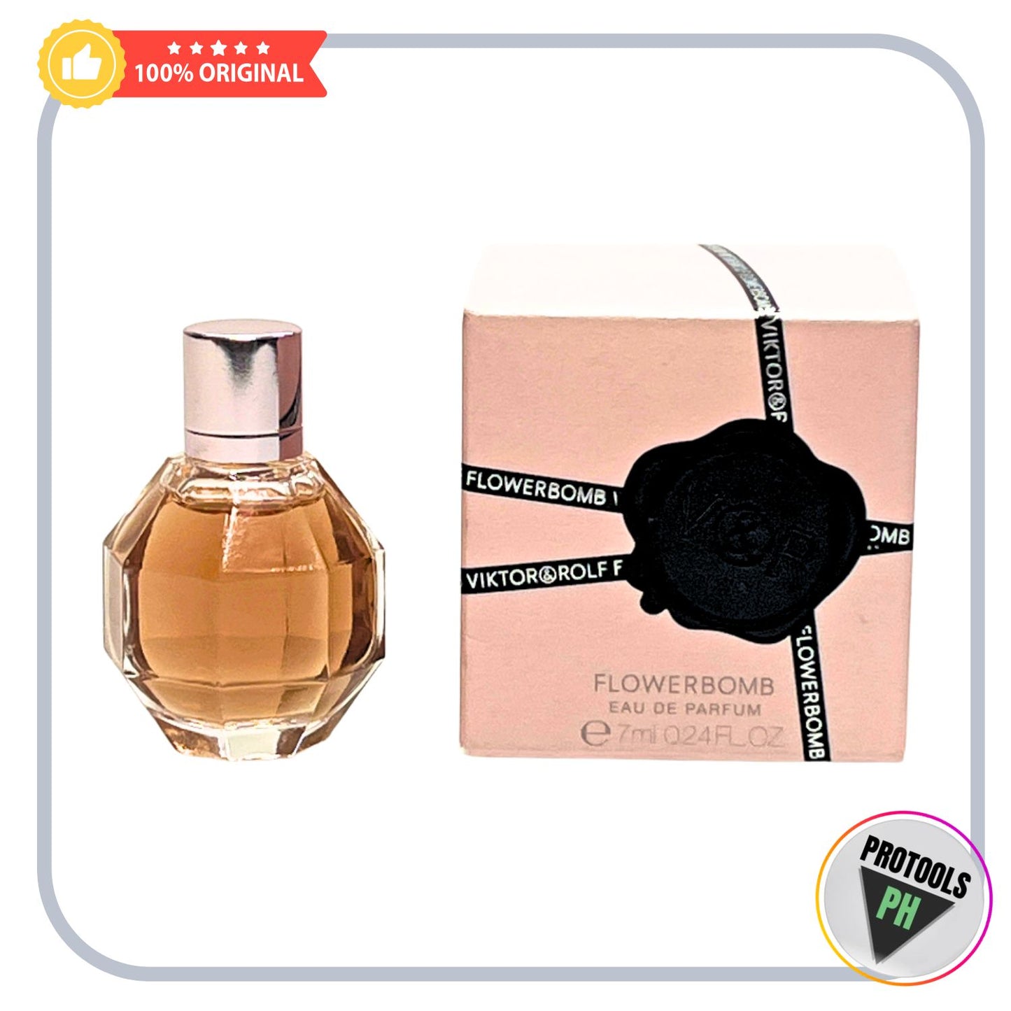 (V&R) FLOWER BOMB EAU DE PARFUM - 7ml/0.24oz.