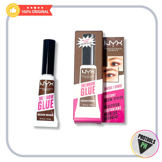 NYX THE BROW GLUE (medium brown) 0.17oz / 5g