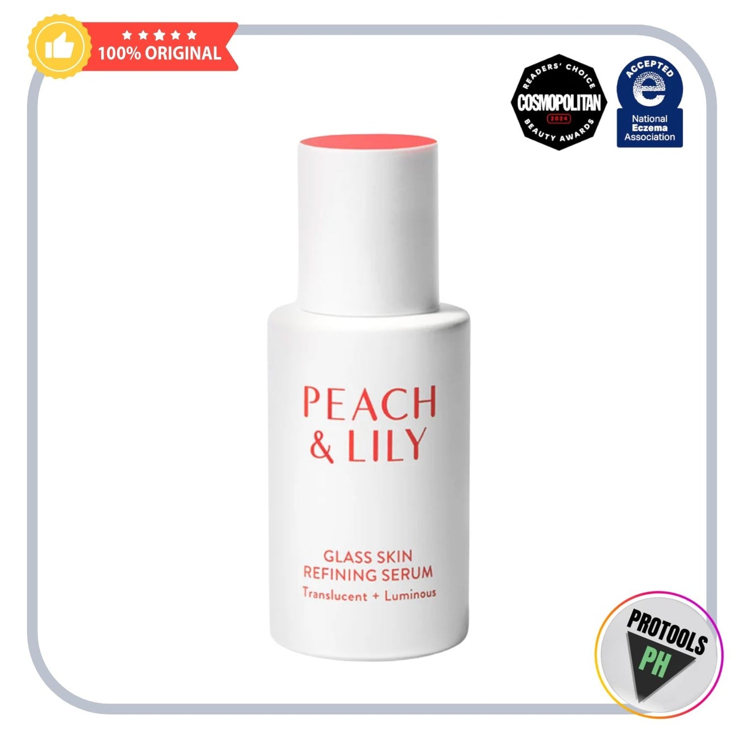 PEACH & LILY  glass skin refining serum translucent + luminous 40ml