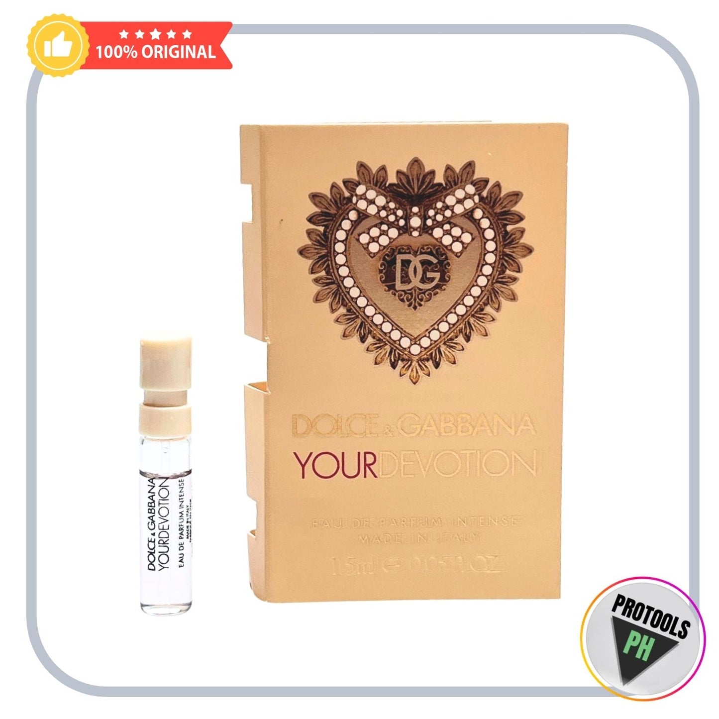 DG YOUR DEVOTION EAU DE PARFUM INTENSE 1.5ml