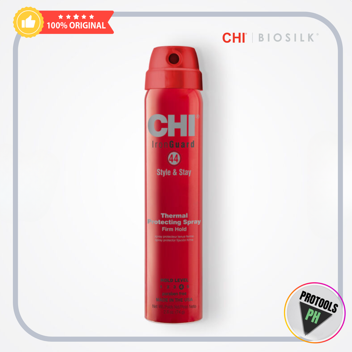 CHI 44 Iron Guard Style and Stay Firm Hold Protecting Spray - 2.6 Ounces