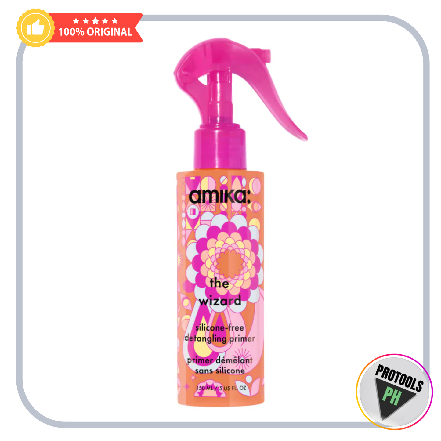 amika  The Wizard Detangling Hair Primer - 5 oz / 150 mL