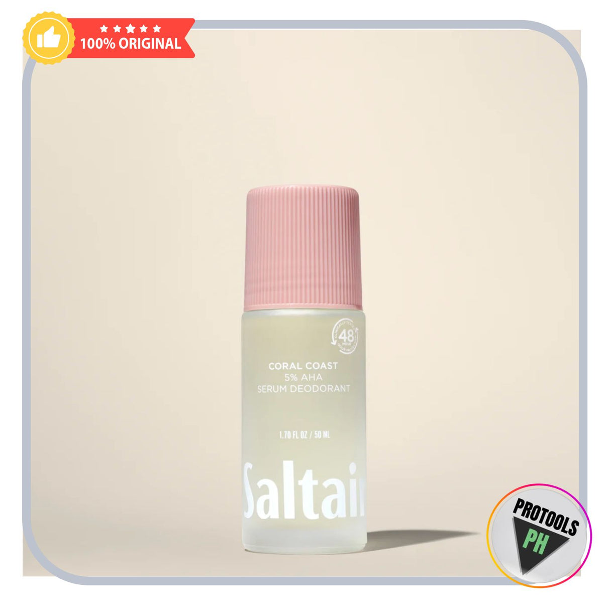Saltair Coral Coast 5% AHA Serum Deodorant
