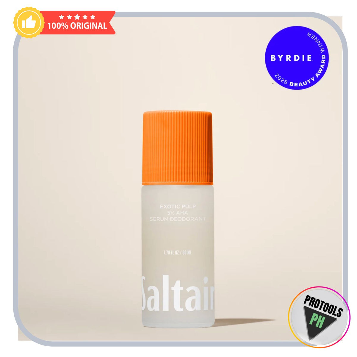 Saltair Exotic Pulp 5% AHA Serum Deodorant