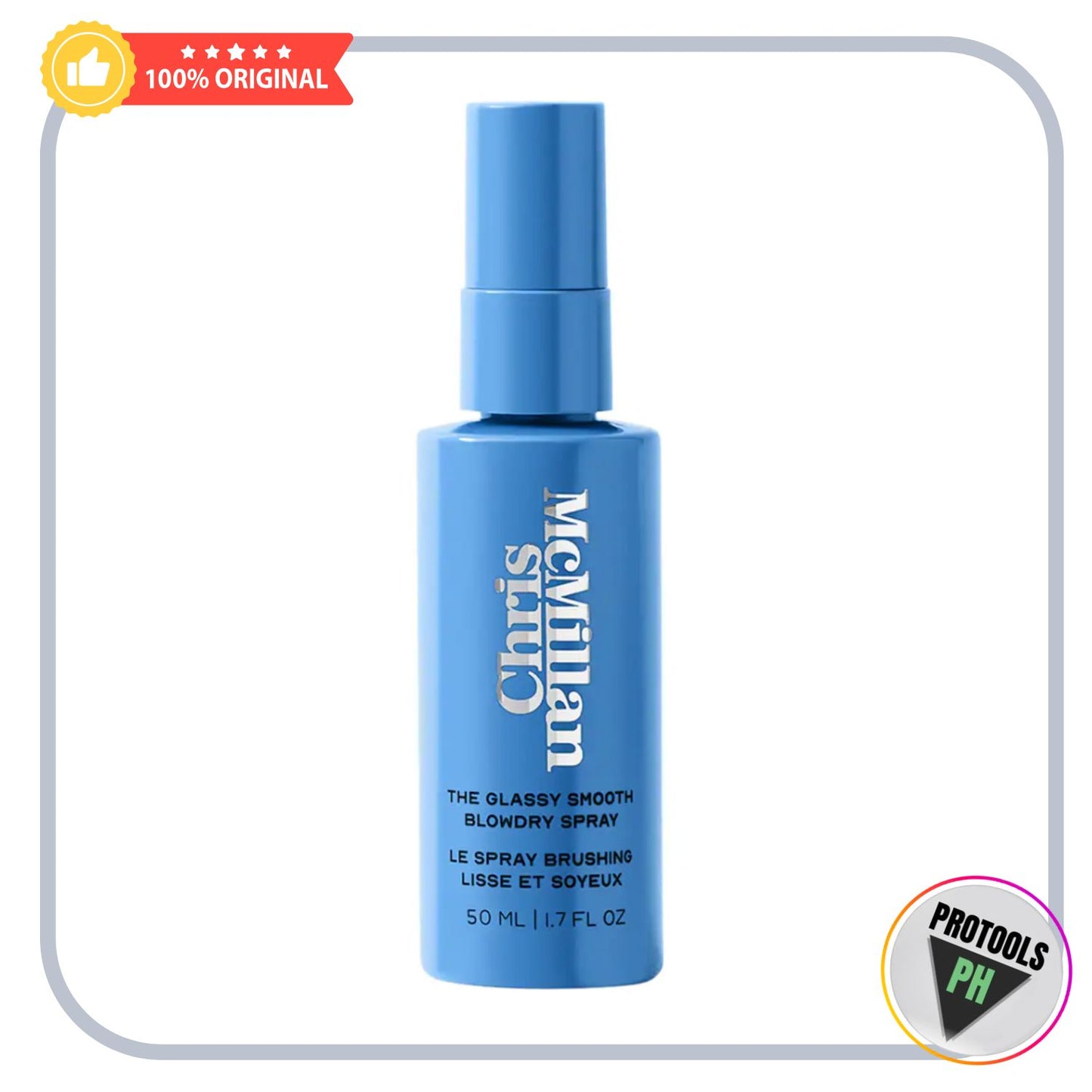Chris McMillan  The Glassy Smooth Blowdry Spray for Frizz - 1.7 oz/50 ml