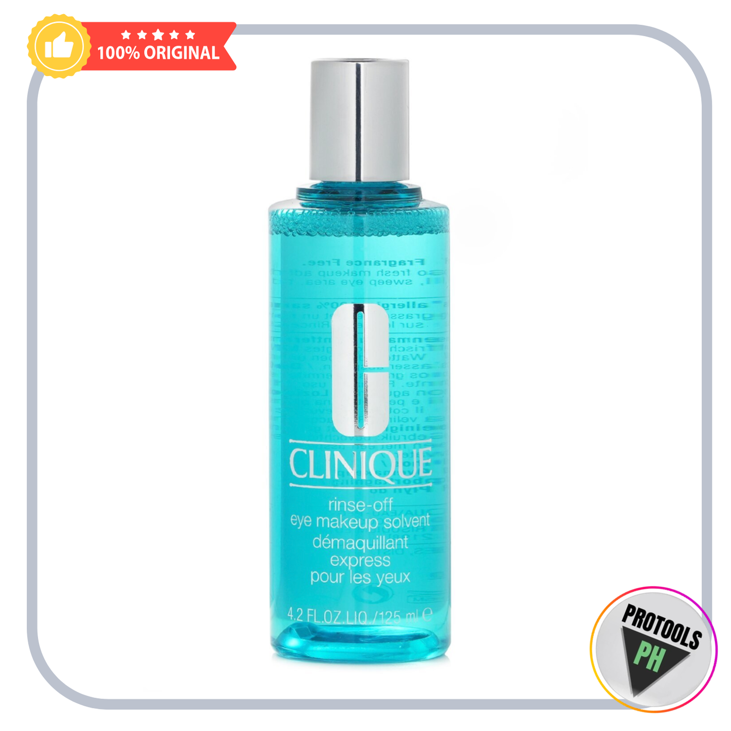 C Rinse Off Eye Make Up Solvent 125ml