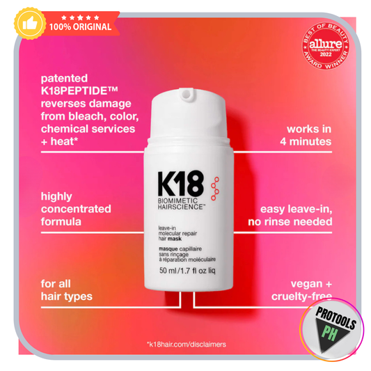 K18 Biomimetic Hairscience  Leave-In Molecular Repair Hair Mask