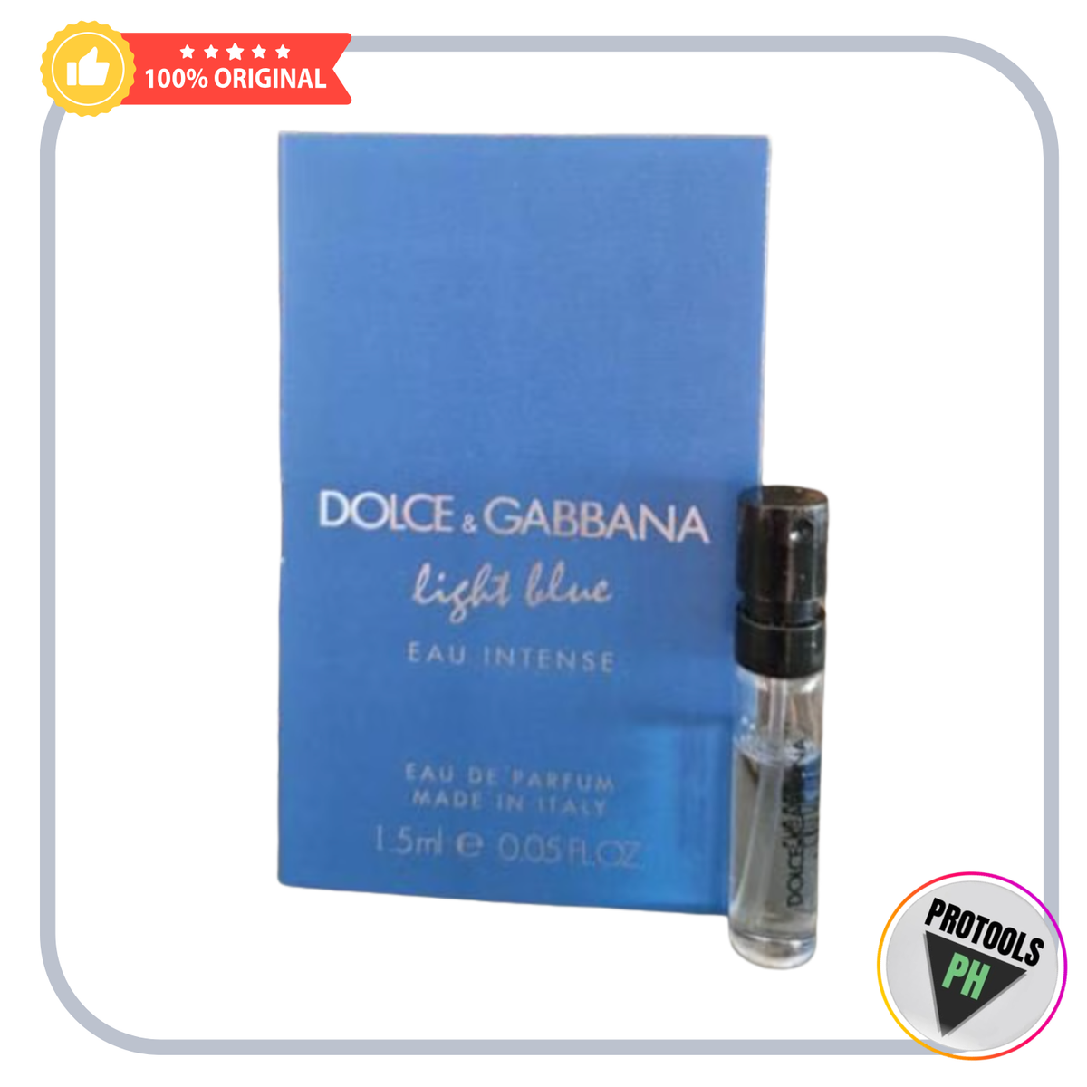 D&G Light Blue eau de toilette pour homme vial