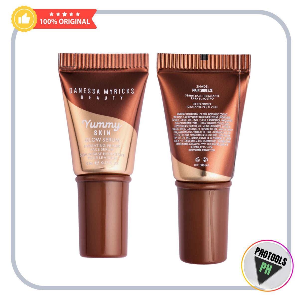 Danessa Myricks Mini Yummy Skin Glow Serum Main Squeeze Deluxe (5ml)