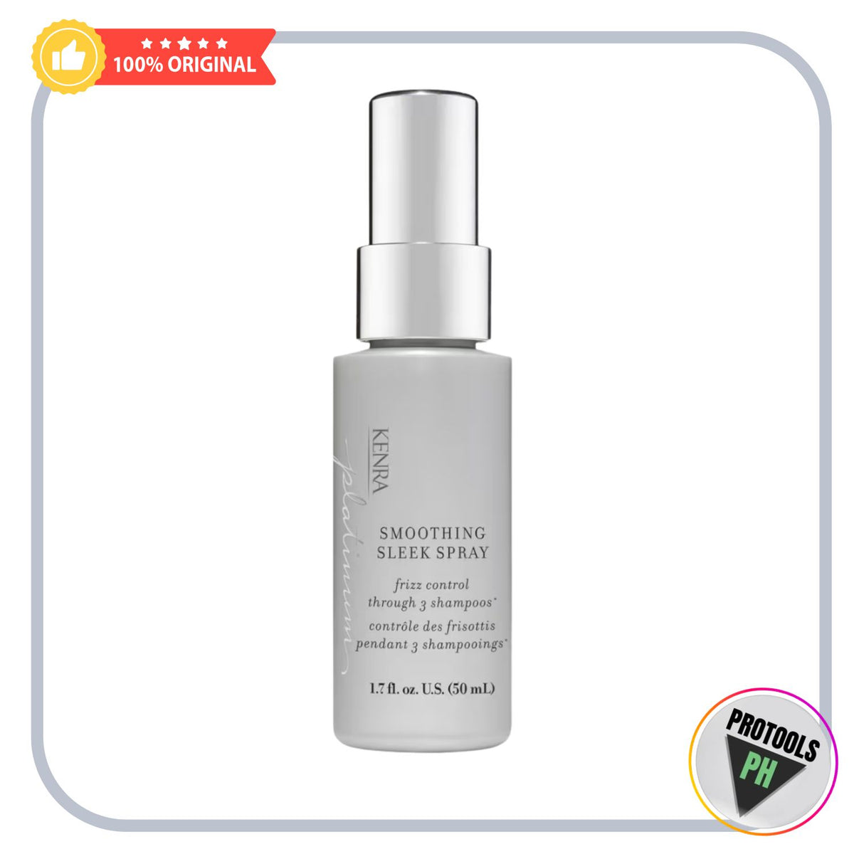 Kenra Professional Platinum Smoothing Sleek Spray - 1.7oz / 50 mL