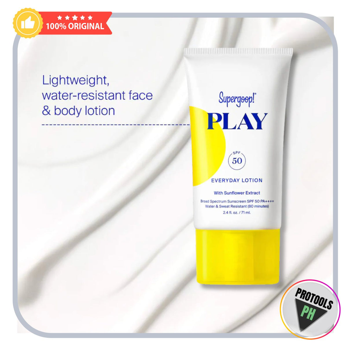 Supergoop! PLAY Everyday Sunscreen Lotion SPF 30 PA++++ 71mL EXP 02/2029