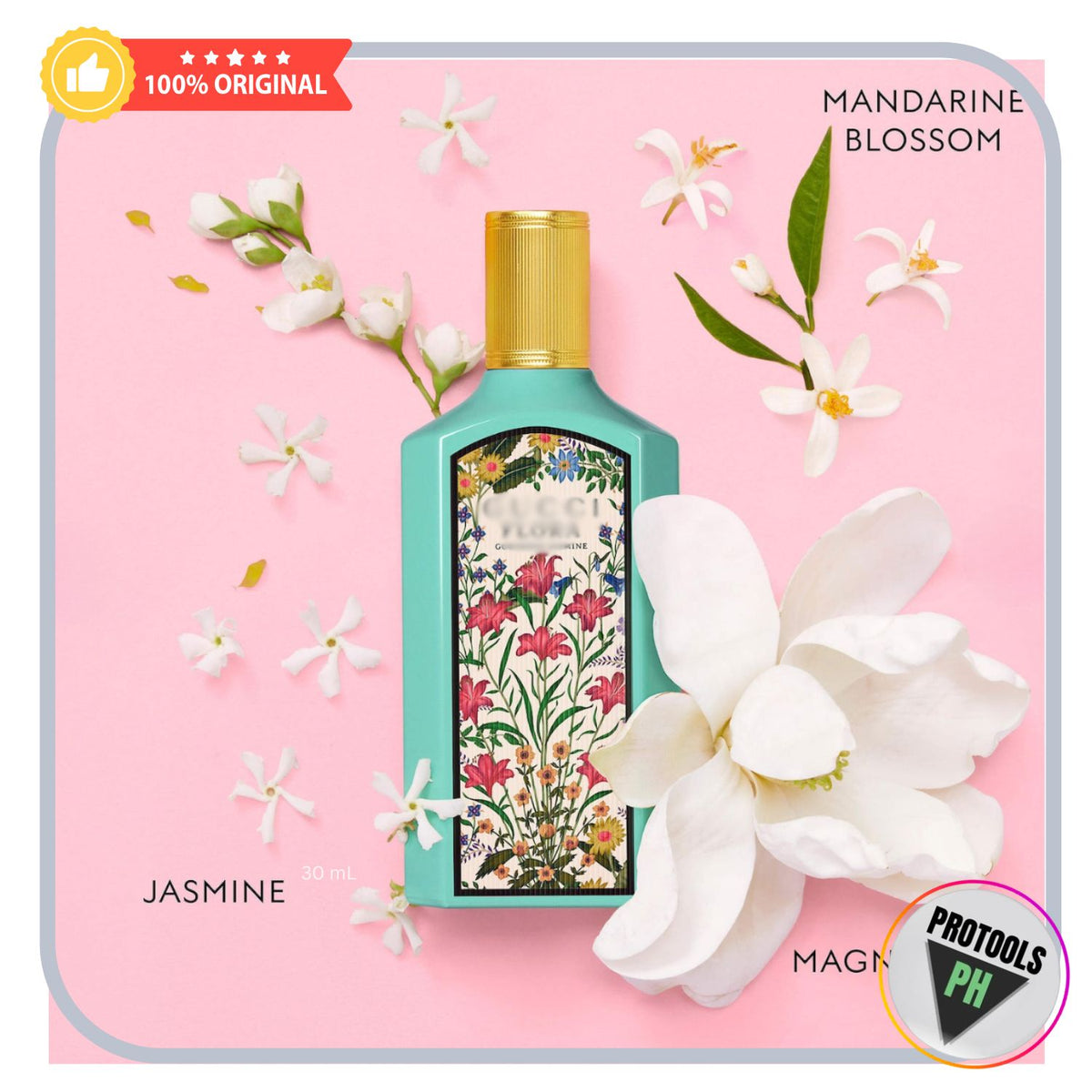 Flora Gorgeous Jasmine Eau de Parfum with Orange and Sandalwood