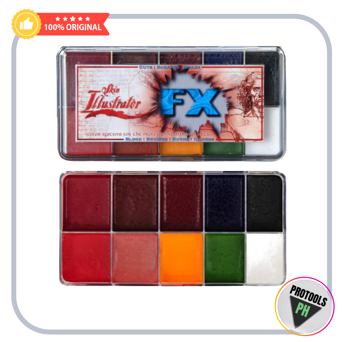 Skin Illustrator FX Palette - Alcohol Activated Palette