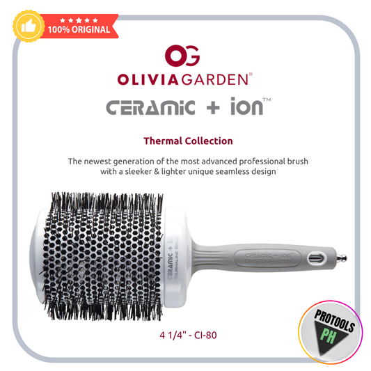 Olivia Garden Thermal Collection -  4 1/4” – CIXL - 80