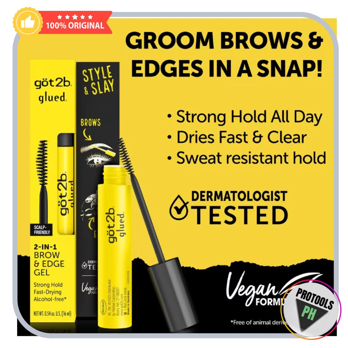 Got2b Glued Brows & Edges Gel