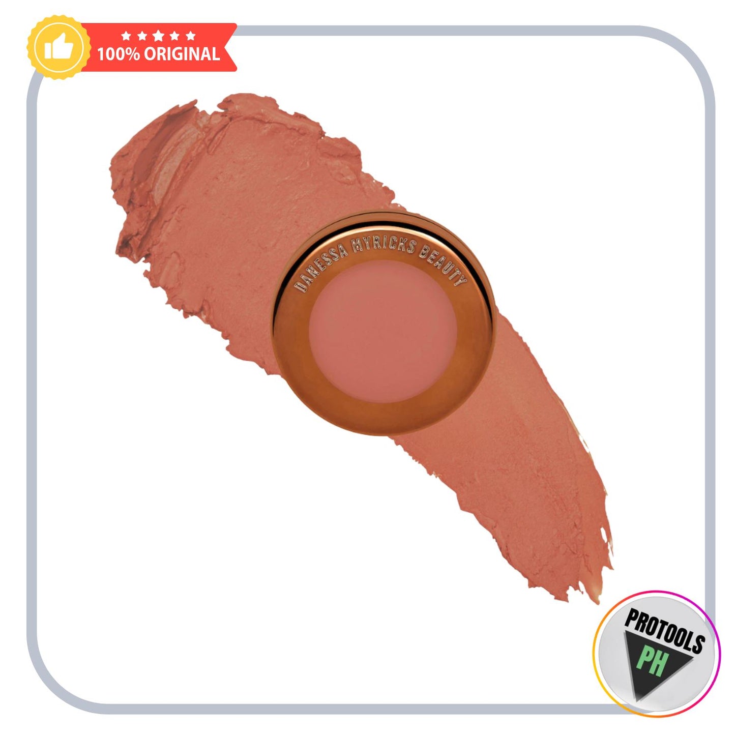 Danessa Myricks Beauty Yummy Skin Blurring Balm Powder Flushed - Matte Color for Cheek & Lip