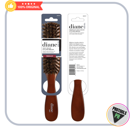 Diane Premium 100% Medium Boar Styling Brush ( 1 pc) D8117