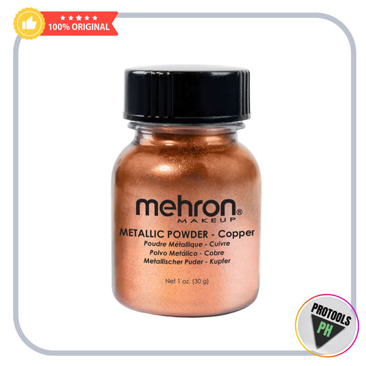 Mehron Makeup Metallic Powder - COPPER