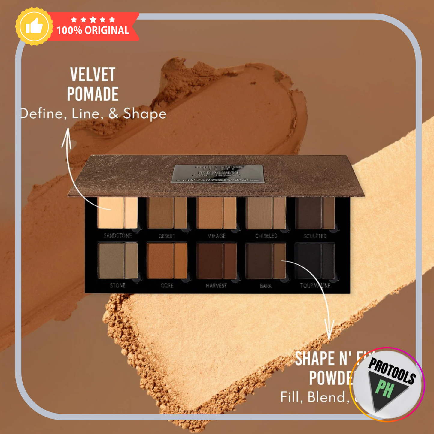 Danessa Myricks Beauty Groundwork: Defining Neutrals - Palette For Eyes, Brows, Face & Lips