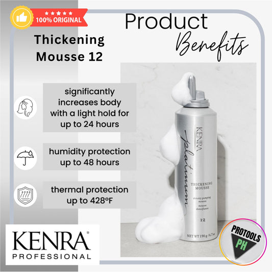 Kenra Platinum Thickening Mousse 12 - 6.7oz / 190g