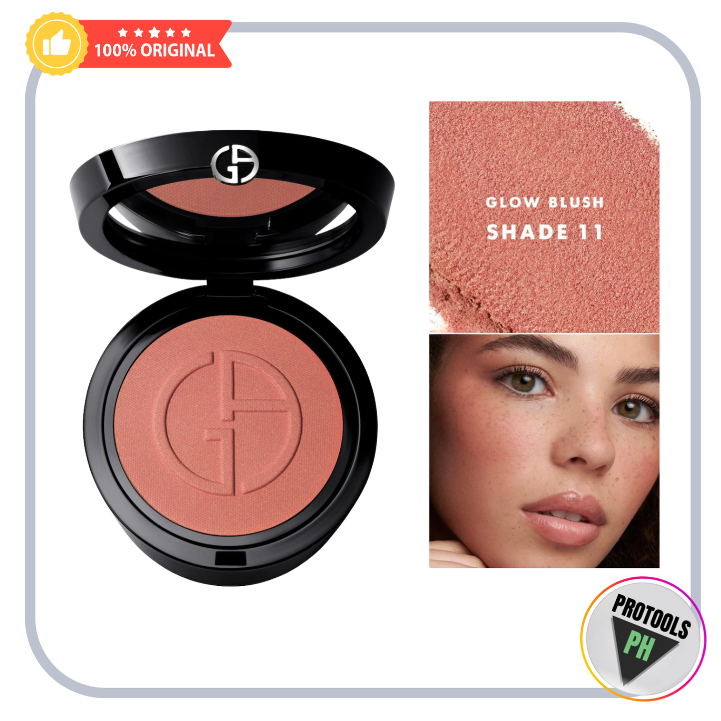 Luminous Silk Blurring Natural Glow Powder Blush (11 - Warm Nude)