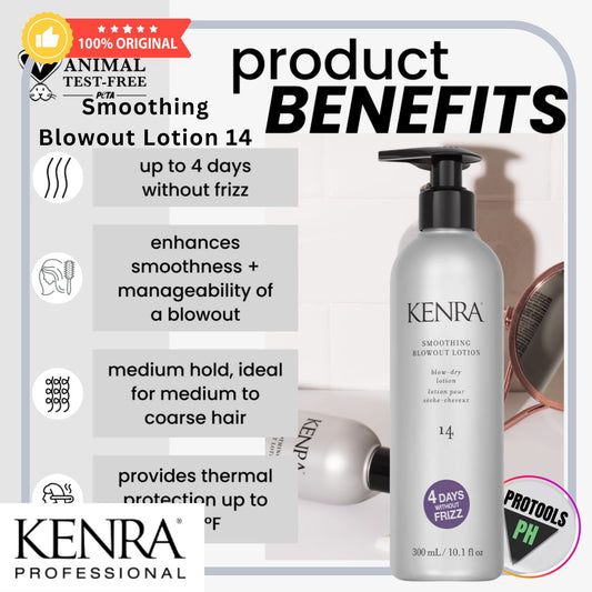 Kenra Smoothing Blowout Lotion 14 - 10.1 oz / 300 mL