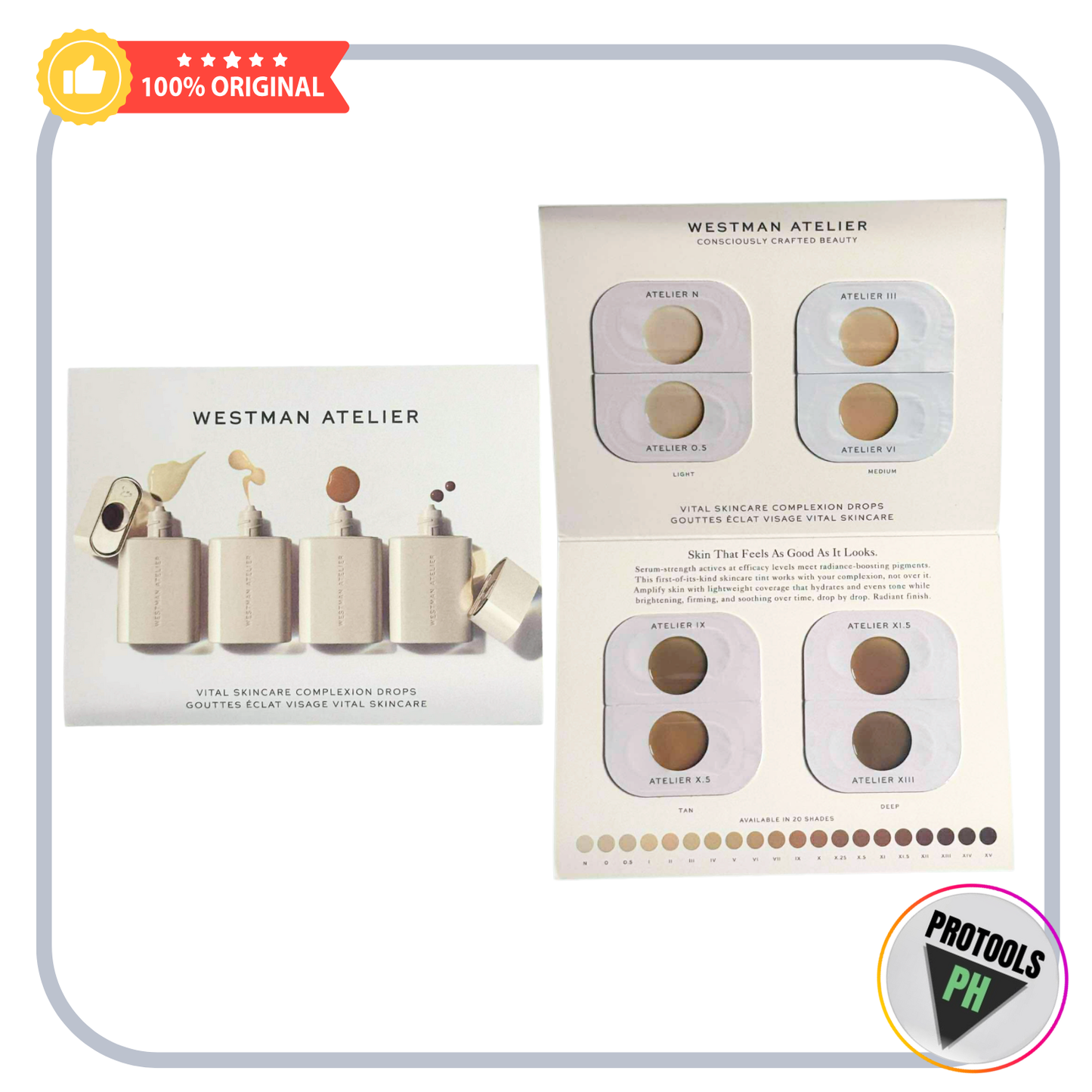 Westman Atelier complexion drops sachet